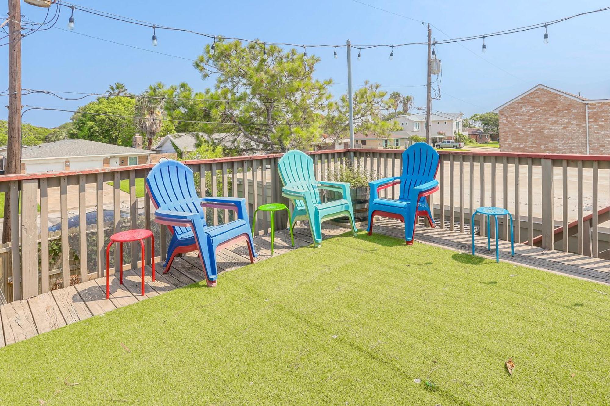 Townhome Near Beach In Galveston Furnished Patio! 외부 사진