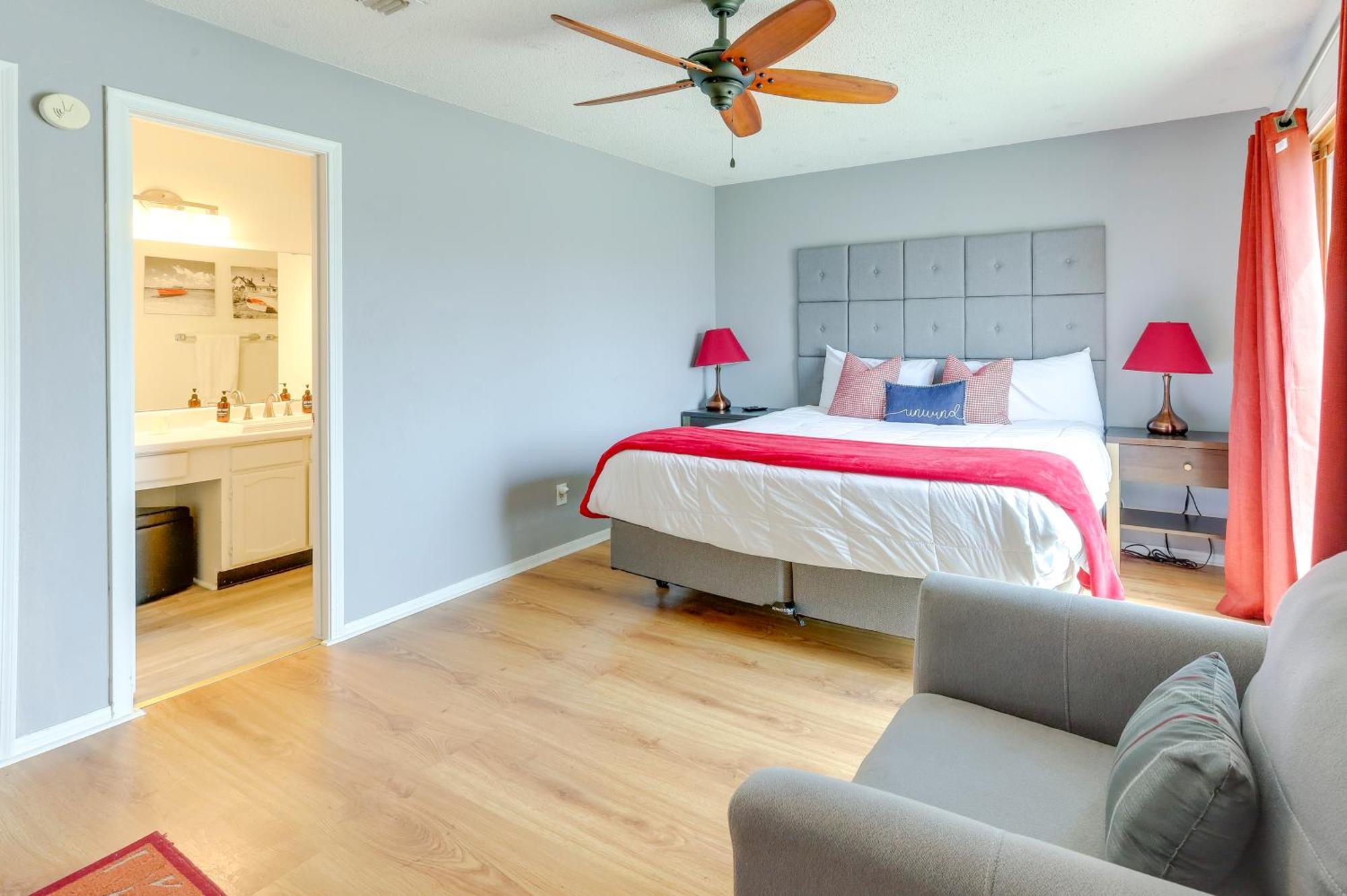 Townhome Near Beach In Galveston Furnished Patio! 외부 사진